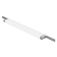 Profile Cabinet Handle - 318mm - White